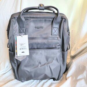 Brand New Baggallini Soho Water Resistant Laptop Backpack I Charcoal Gray